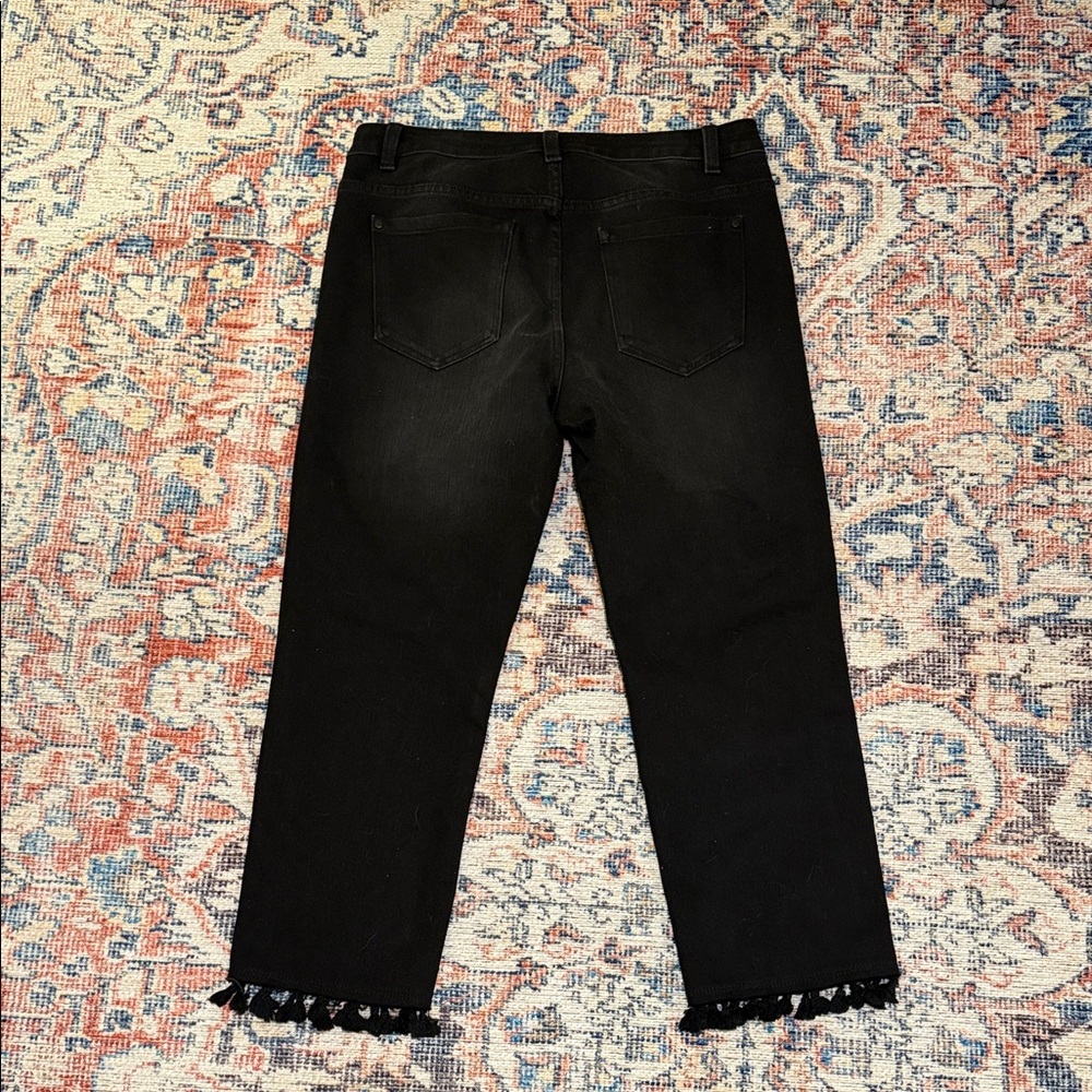 Soft Surroundings Black Denim Pants - Picture 5 of 5